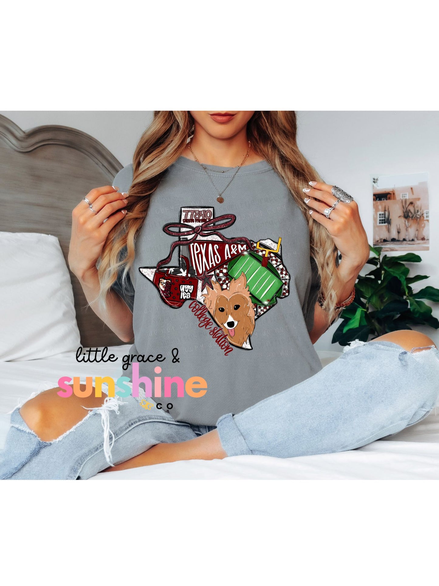 College Hometown Spirit Tee