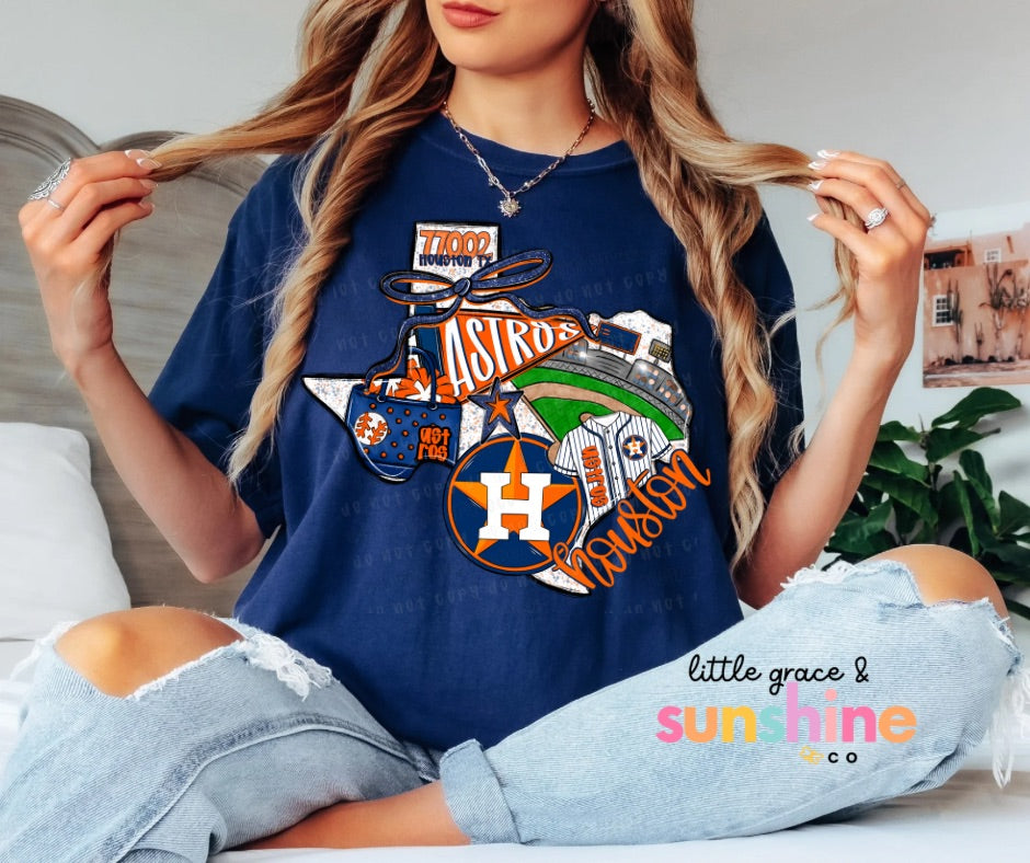 Astros Texas Graphic Tee