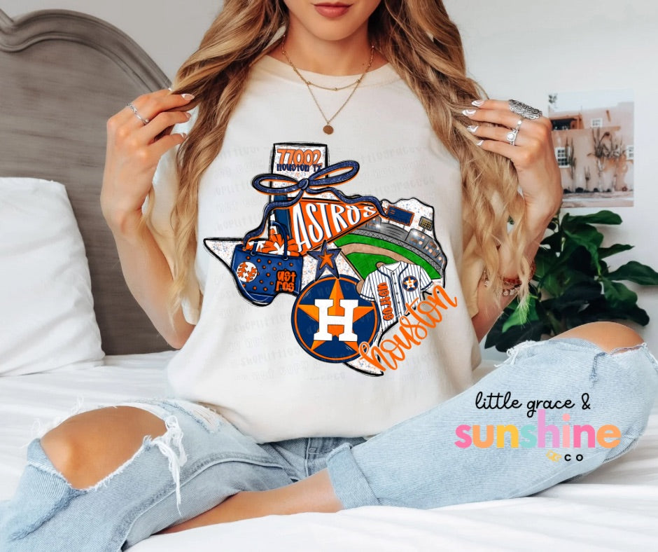 Astros Texas Graphic Tee