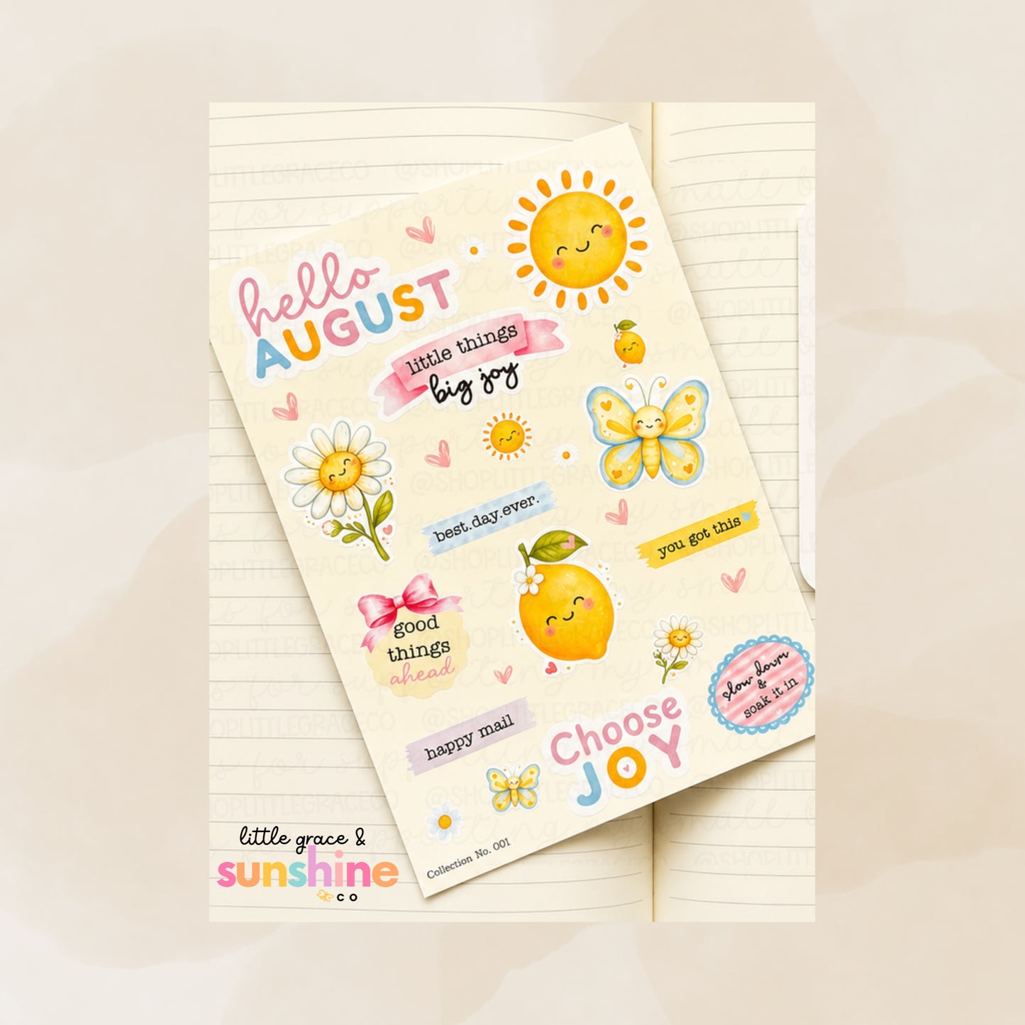 Collection No. 001 | Hello August ☀️