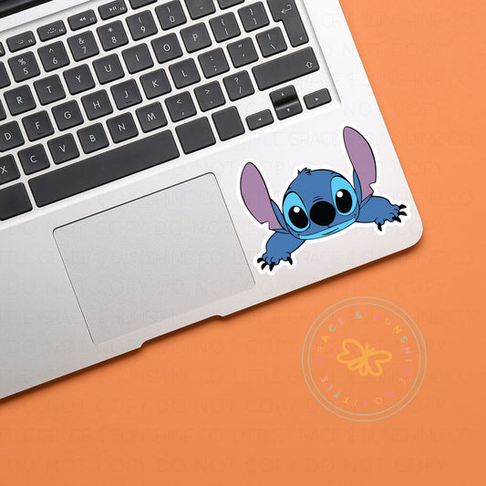 Blue Alien sticker