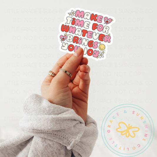 Make Time sticker