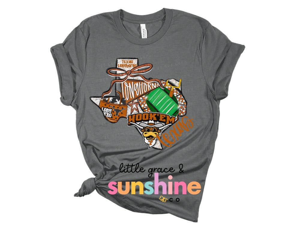 College Hometown Spirit Tee
