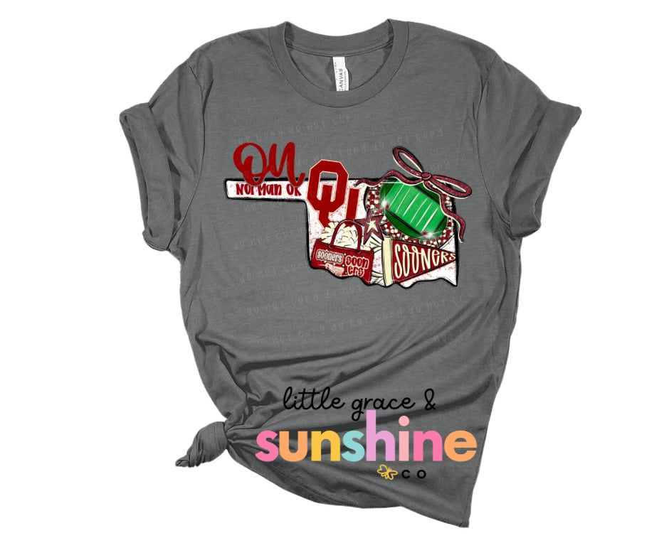 College Hometown Spirit Tee