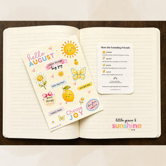 Collection No. 001 | Hello August ☀️