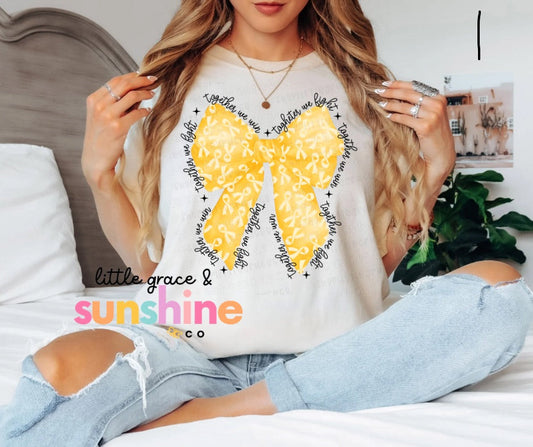 Adult Childhood Cancer Awareness Tees