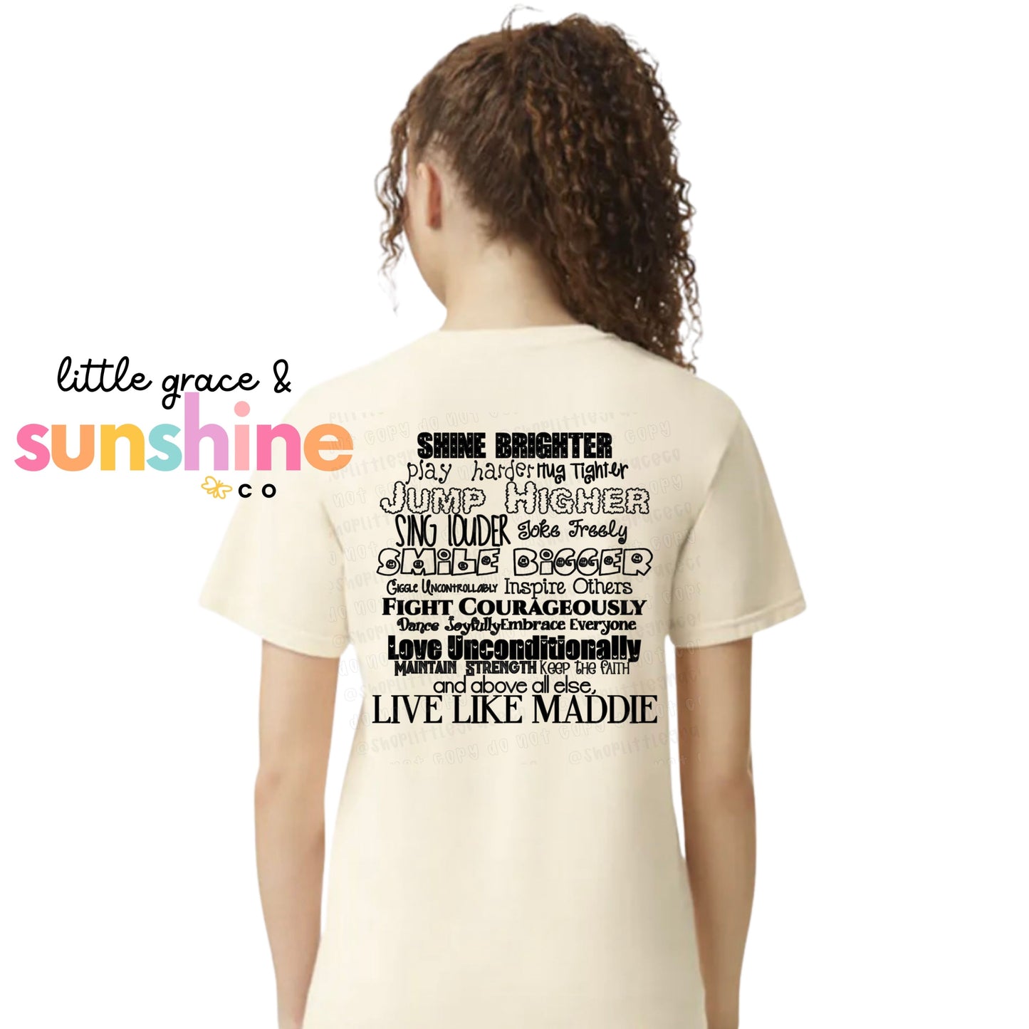 Live Like Maddie Tee — YOUTH