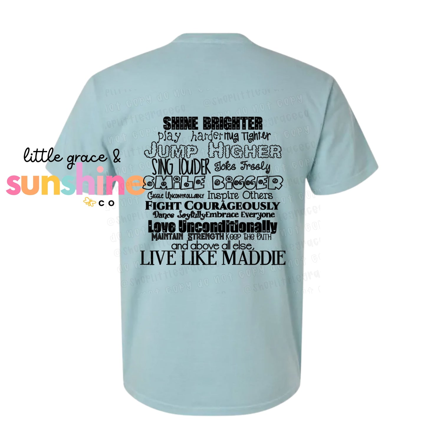 Live Like Maddie Tee — YOUTH